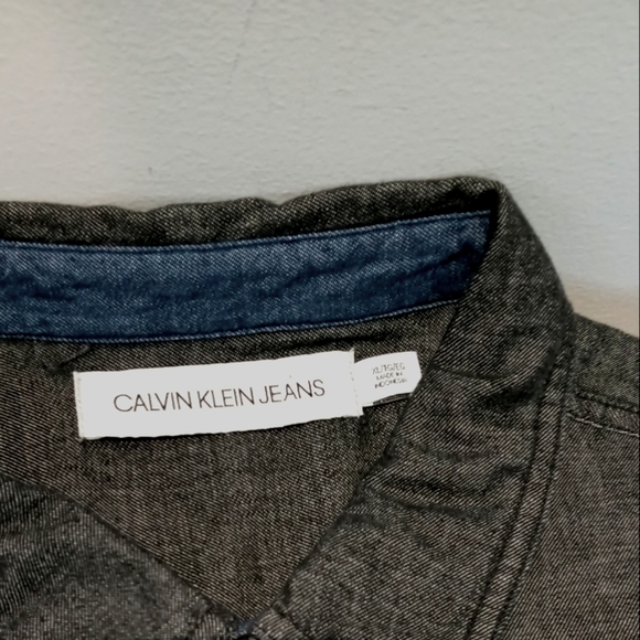 CALVIN KLEIN JEANS Denim Shirt - Picture 7 of 9